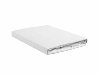 Deba Meubelen Hoeslaken PERCALE - Wit Wit aanbieding