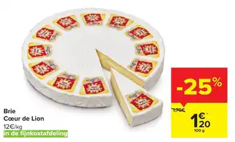 Brie Coeur de Lion 100g
