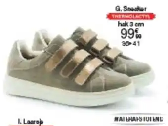 Damart Sneaker THERMOLACTYL hak 3 cm aanbieding
