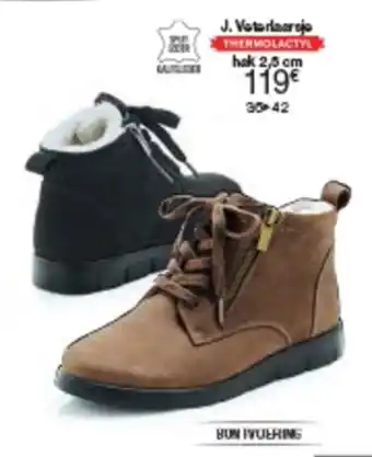 Damart Veterlaarsje hak 2,5 cm aanbieding