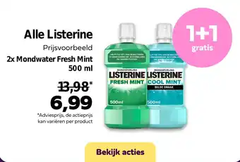 Plein.nl Alle Listerine aanbieding