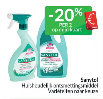 Intermarché Sanytol Huishoudelijk ontsmettingsmiddel Variëteiten naar keuze aanbieding
