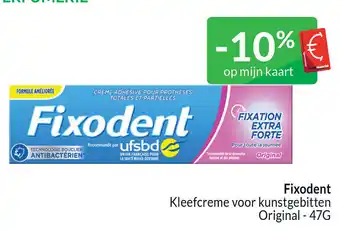 Intermarché Fixodent Kleefcreme voor kunstgebitten Original - 47G aanbieding