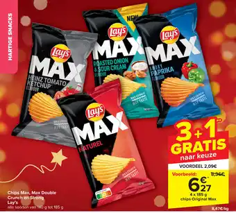 Chips Max, Max Double Crunch en Strong Lay's