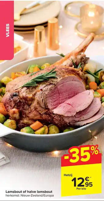 Carrefour Lamsbout of halve lamsbout aanbieding
