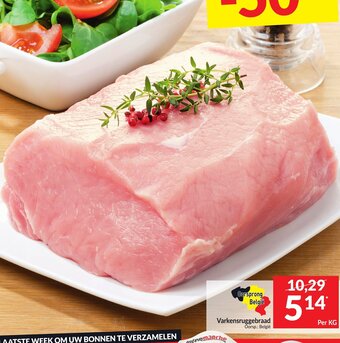Intermarché Varkensruggebraad aanbieding