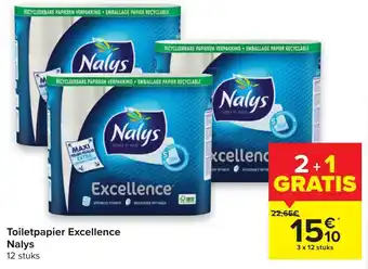 Toiletpapier Excellence Nalys