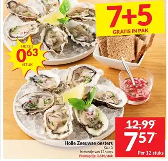 Intermarché Holle Zeeuse osters aanbieding