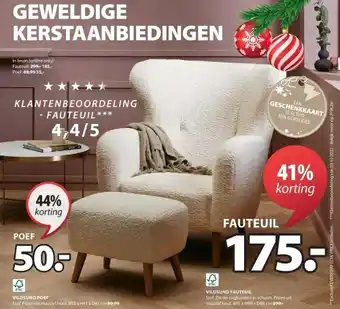 Jysk Fauteuil aanbieding