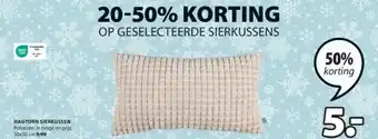 Jysk Hagtorn sierkussen aanbieding
