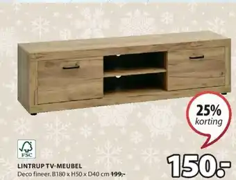 Jysk Lintrup tv-meubel aanbieding