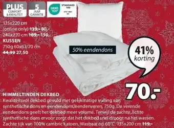 Jysk Himmeltinden dekbed aanbieding