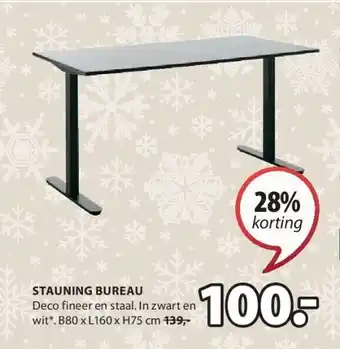 Jysk Stauning bureau aanbieding