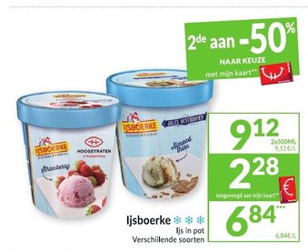 Intermarché Ijsboerke aanbieding