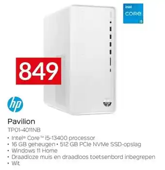 Selexion Hp pavilion aanbieding