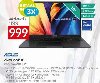 Selexion Asus vivobook 16 aanbieding