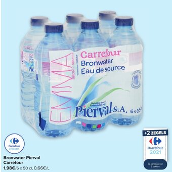 Hyper Carrefour Bronwater Pierval Carrefour aanbieding