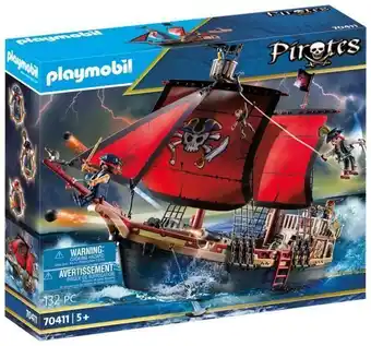 Playmobil pirates piratenschip - 70411