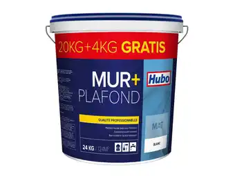 Hubo Hubo muur- en plafondverf 20+4 kg gratis wit aanbieding