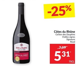 Intermarché Côtes du rhône aanbieding