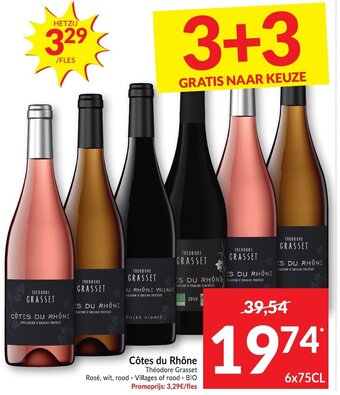 Intermarché Côtes du rhône aanbieding
