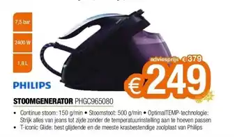 Expert Stoomgenerator phgc965080 aanbieding