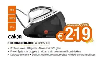 Expert Stoomgenerator cagv9550c0 aanbieding