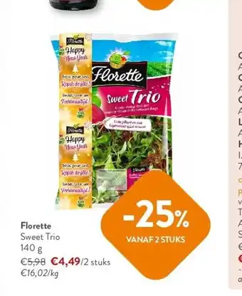 OKay Florette sweet trio 140 g aanbieding