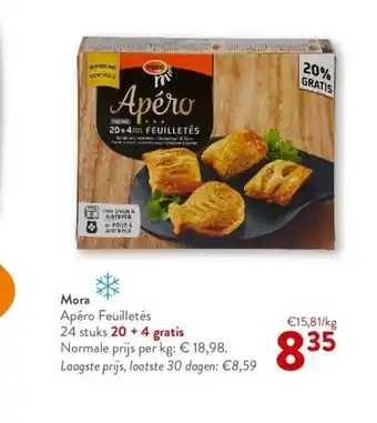 OKay Mora apéro feuilletés aanbieding