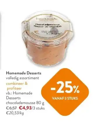 OKay Homemade desserts volledig assortiment aanbieding