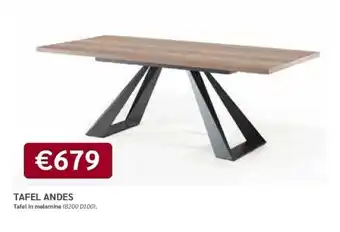 Crack Tafel andes aanbieding