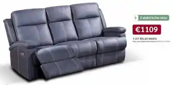 Crack 3-zit relax maika aanbieding