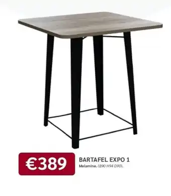 Bartafel expo 1