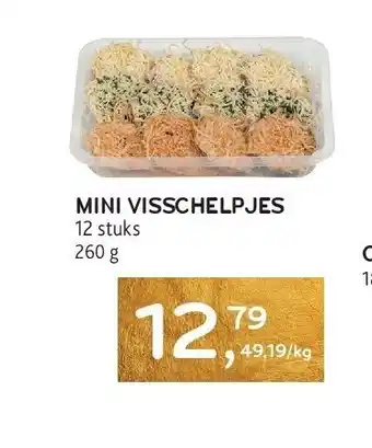 Alvo Mini visschelpjes aanbieding