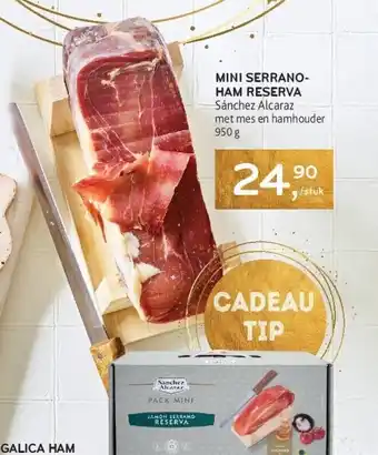 Alvo Mini serranoham reserva aanbieding