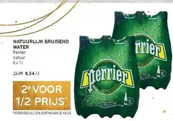 Natuurlijk bruisend water