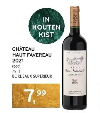 Alvo Château haut favereau 2021 aanbieding