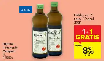 Oilijfolie il frantolio carapelli