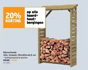 GAMMA Alle op alle haardhoutbergingen bergingen aanbieding