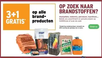 GAMMA Op alle brandproducten aanbieding