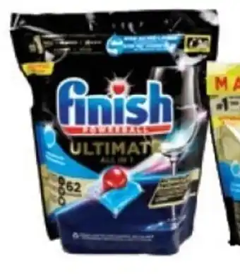 Colruyt Finish Ultimate All-in-1 62 stuks aanbieding