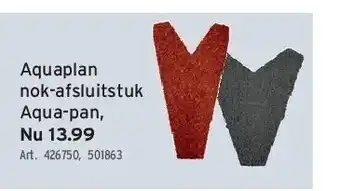 GAMMA Aquaplan nok-afsluitstuk aqua-pan aanbieding