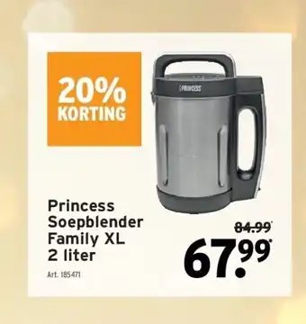 Princess soepblender family xl 2 liter