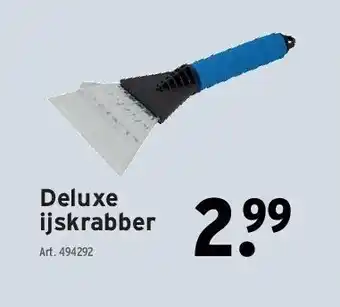 GAMMA Deluxe ijskrabber aanbieding