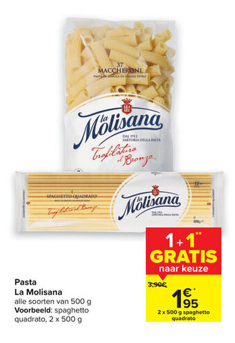 Carrefour Market Pasta la molisana aanbieding