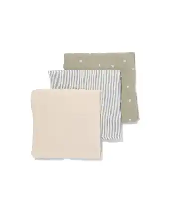 HEMA hydrofieldoeken 60x60 - 3 stuks aanbieding