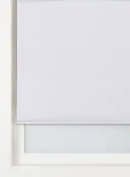 HEMA Hema rolgordijn uni verduisterend gekleurde achterzijde wit (wit) aanbieding