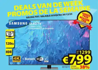ElectroStock Samsung qled tv aanbieding