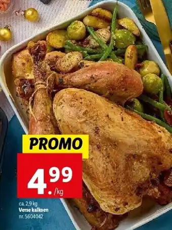 Lidl Verse kalkoen aanbieding