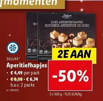 Lidl Aperitiefhapjes aanbieding